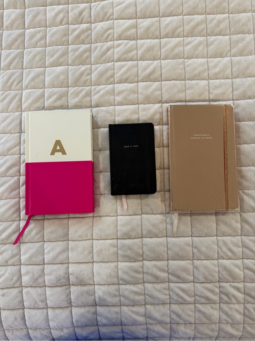 Kate Spade Journals / Notebooks Set of 3